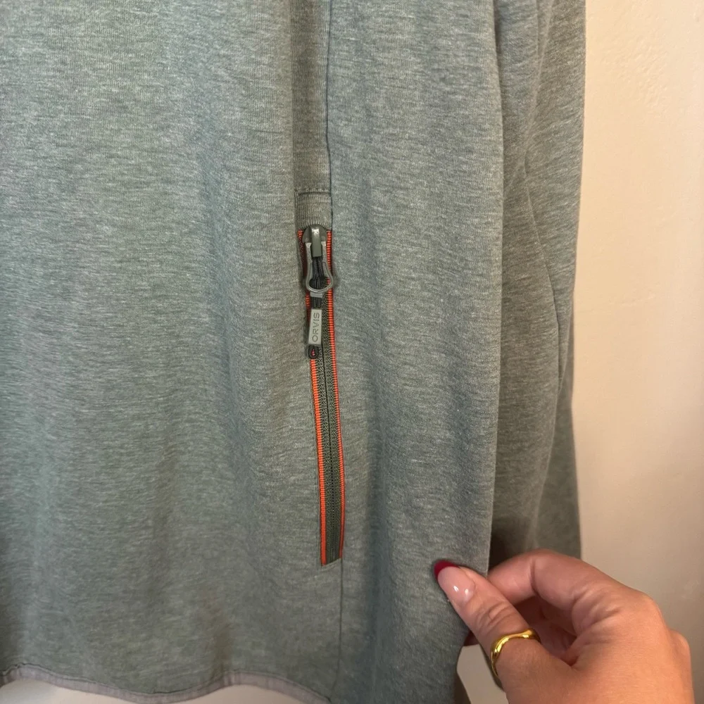 Orvis Men’s Green Quarter Zip XXL - Picture 4 of 9